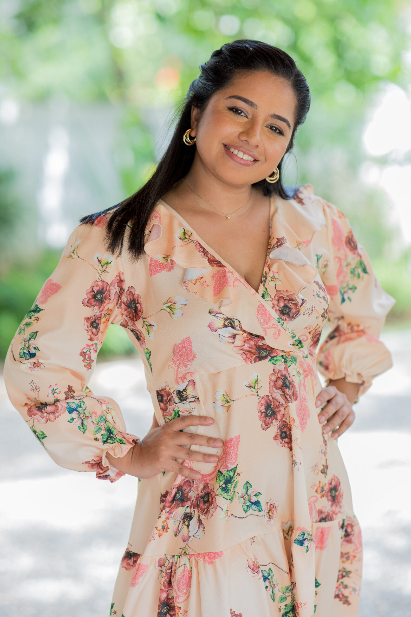 Romaine Cross Over Detailed Dress - Image 4